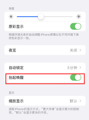 谯城苹果授权维修站分享iPhone轻点无法唤醒怎么办