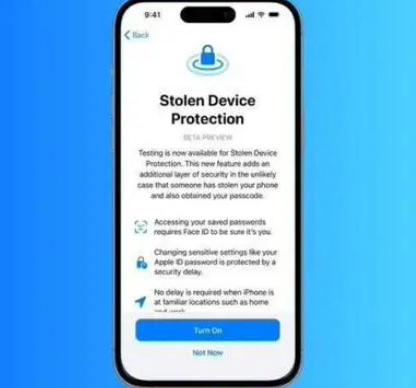 谯城苹果授权维修店分享被盗设备保护功能开启方法 