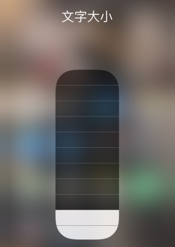 谯城苹果手机维修分享小技巧：在 iPhone 控制中心快速调节字体大小 